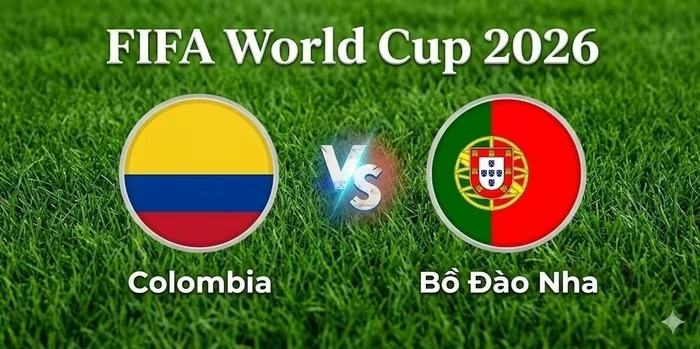 VTV7, VTVgo TRỰC TIẾP b&oacute;ng đ&aacute; Colombia vs Bồ Đ&agrave;o Nha h&ocirc;m nay 28/6 - Link xem trực tiếp World Cup 2026 mới nhất