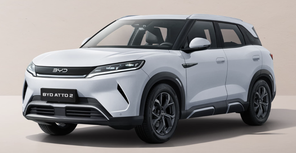 Xe điện BYD Atto 2 bản n&acirc;ng cấp lộ diện: C&oacute; đủ sức đấu Xforce, Yaris Cross nhờ hệ dẫn động cầu sau?