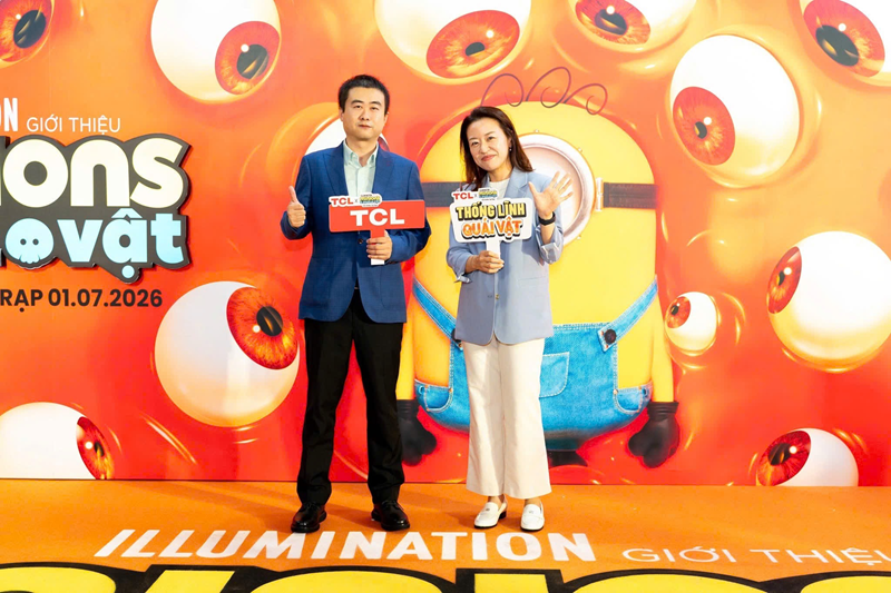 TCL ch&iacute;nh thức trở th&agrave;nh đối t&aacute;c của bom tấn &lsquo;Minions & Qu&aacute;i vật&rsquo;
