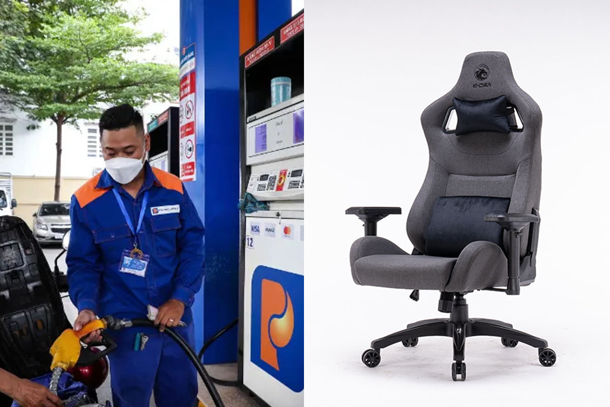 Bảng gi&aacute; xăng dầu ng&agrave;y 29/6: Xăng RON92 giảm hơn 10.000 đồng từ đỉnh, ghế gaming E-Dra gi&aacute; rẻ b&egrave;o