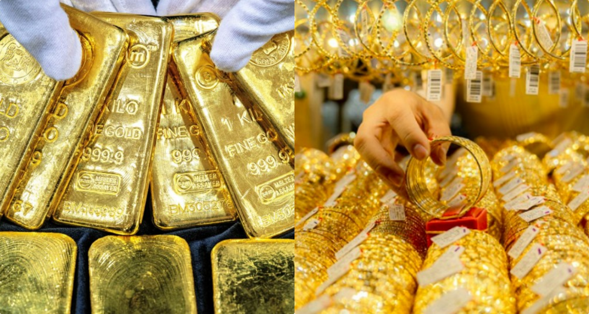 Gi&aacute; v&agrave;ng h&ocirc;m nay s&aacute;ng 30/6: V&agrave;ng SJC nhẫn 9999 lại giảm th&ecirc;m, v&agrave;ng trong nước lệch thế giới ngưỡng cao hiếm thấy