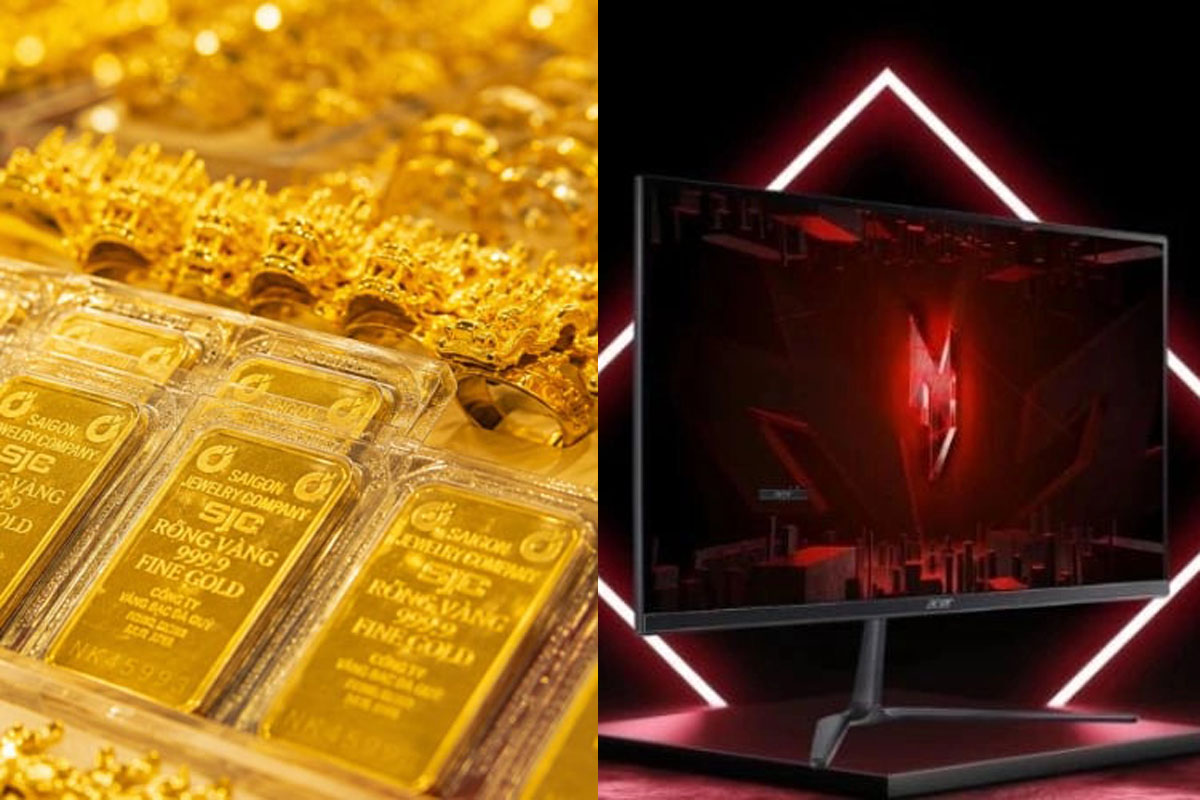 Gi&aacute; v&agrave;ng ng&agrave;y 29/6 quay đầu giảm h&agrave;ng loạt, d&agrave;n m&agrave;n h&igrave;nh gaming b&aacute;n chạy nhất th&aacute;ng 6 gi&aacute; ra sao?