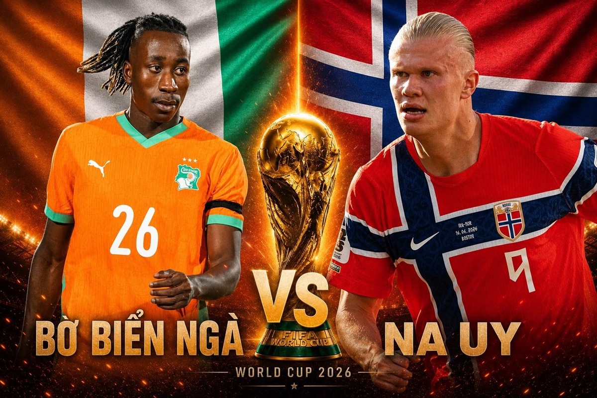 Dự đo&aacute;n kết quả, tỷ số Bờ Biển Ng&agrave; vs Na Uy - World Cup 2026: Si&ecirc;u m&aacute;y t&iacute;nh tin Erling Haaland