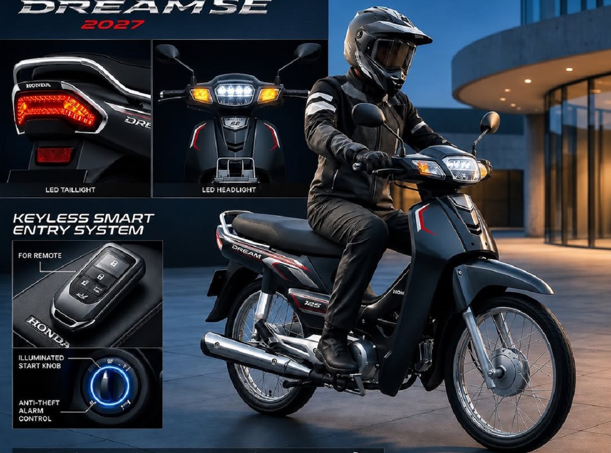 Tin xe m&aacute;y 30/6: Honda Dream phi&ecirc;n bản 2027 chuẩn bị ra mắt, thiết kế đỉnh hơn Wave Alpha v&agrave; Future