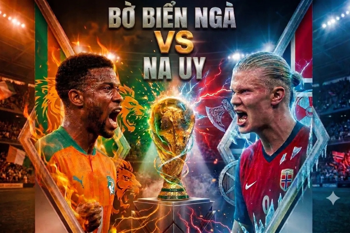 VTV trực tiếp b&oacute;ng đ&aacute; Bờ Biển Ng&agrave; vs Na Uy - Link xem trực tiếp World Cup 2026 h&ocirc;m nay 1/7 tr&ecirc;n VTV3