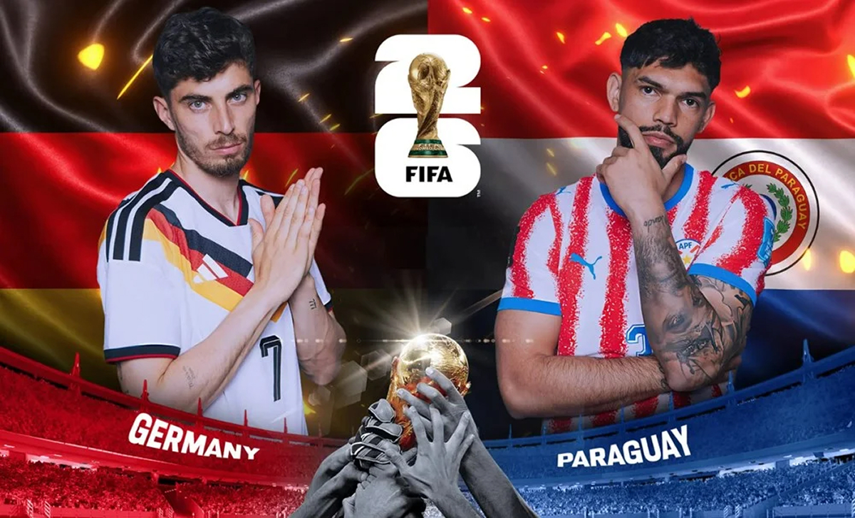 Dự đo&aacute;n tỷ số Đức vs Paraguay, 3h30 ng&agrave;y 30/6 - Nhận định b&oacute;ng đ&aacute; World Cup 2026