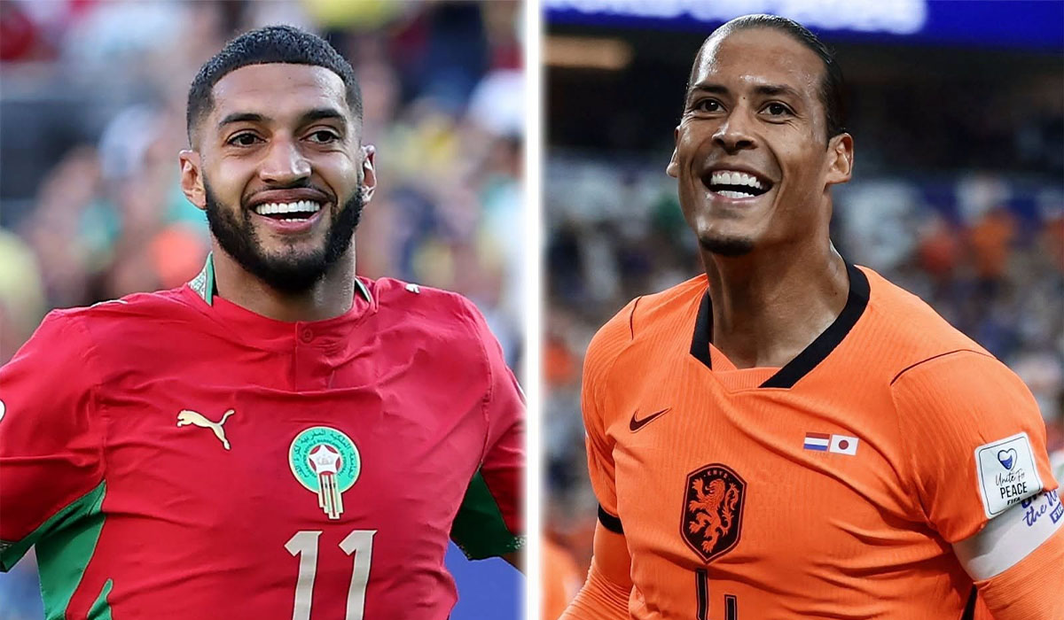Dự đo&aacute;n tỷ số, kết quả H&agrave; Lan vs Maroc 08h00 ng&agrave;y 30/6 - World Cup 2026: Van Dijk \'đại chiến\' Hakimi