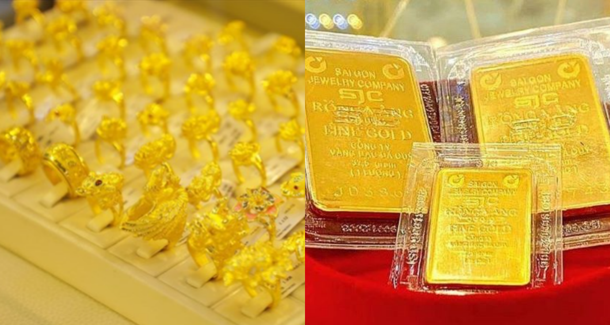Gi&aacute; v&agrave;ng h&ocirc;m nay 30/6 mới nhất: V&agrave;ng miếng v&agrave;ng nhẫn giảm ngay phi&ecirc;n s&aacute;ng, lao thẳng xuống mốc 145 triệu 
