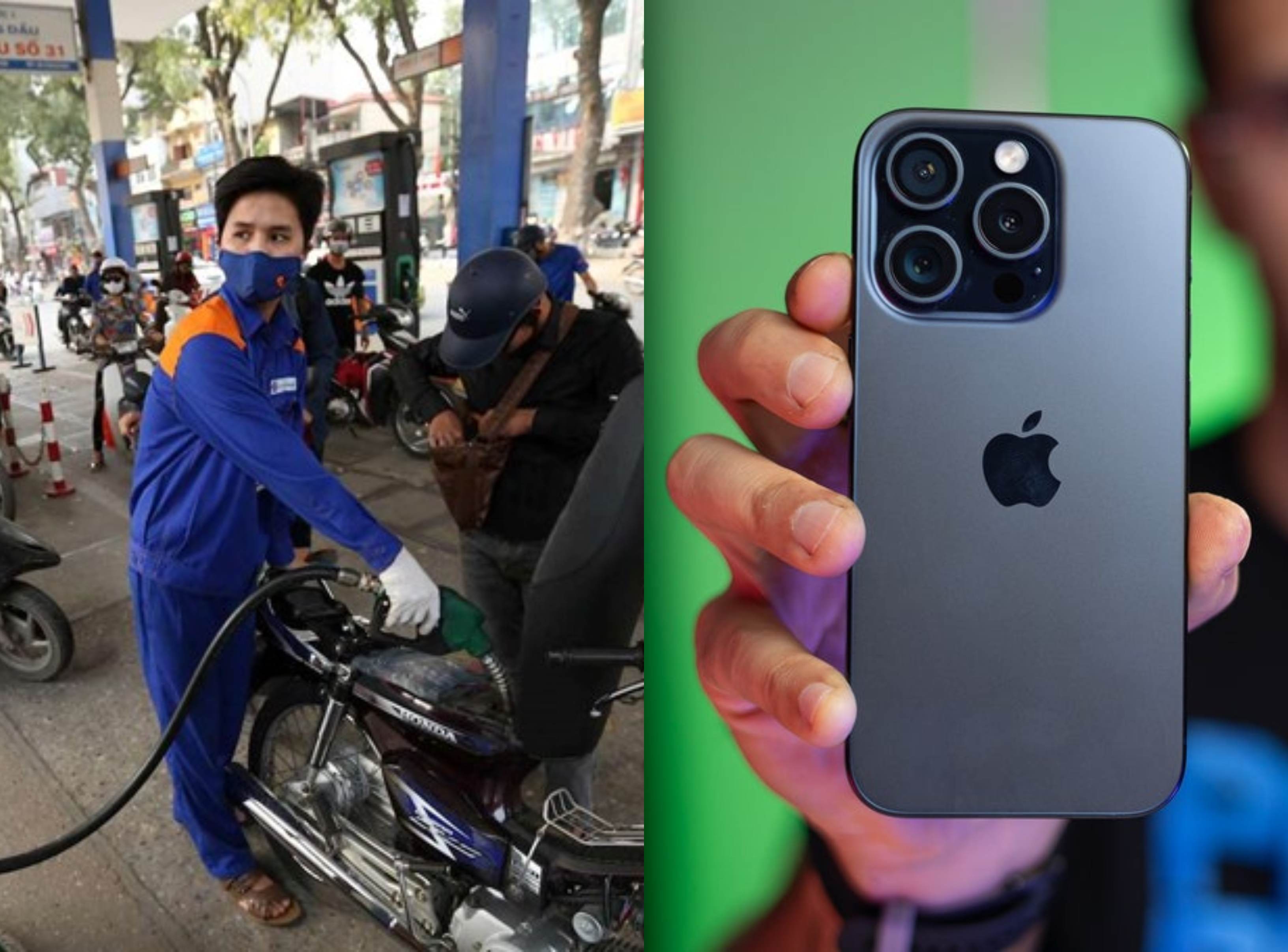 Bảng gi&aacute; xăng dầu h&ocirc;m nay 1/7: Xăng E5, E10 tăng trở lại nhưng vẫn rẻ,  iPhone 15 Pro Max c&oacute; rẻ