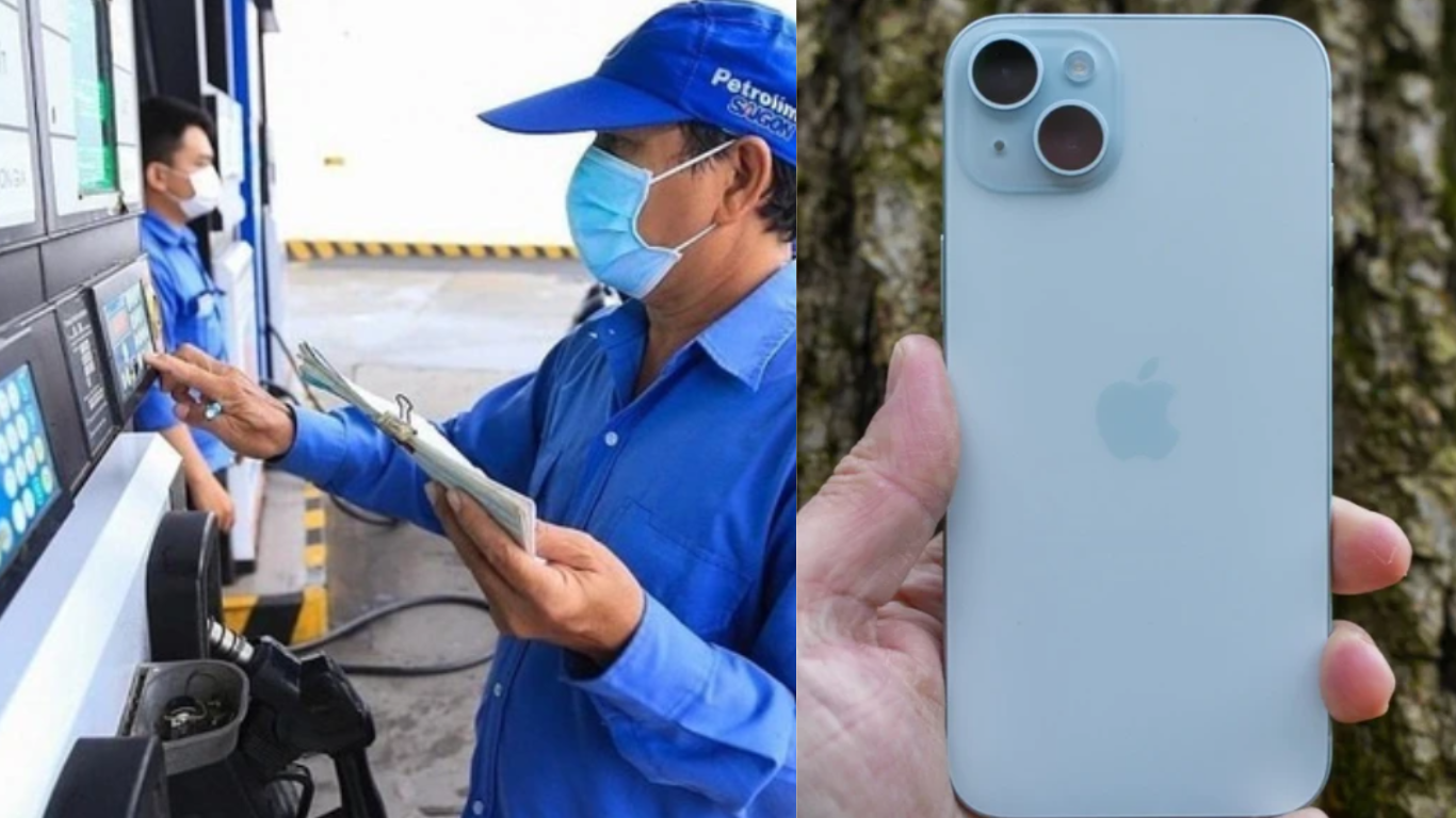 Gi&aacute; xăng dầu h&ocirc;m nay trưa 30/6: C&agrave;i số l&ugrave;i về gần với mốc rẻ 18.000 đồng/l&iacute;t, iPhone 15 Plus rẻ như cho