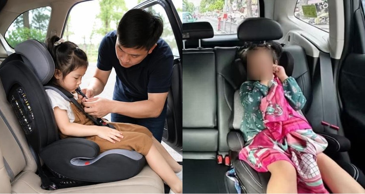 Từ 1/7 &ndash; 14/8, chở trẻ em tr&ecirc;n &ocirc; t&ocirc; kh&ocirc;ng c&oacute; ghế an to&agrave;n c&oacute; bị phạt tiền kh&ocirc;ng?