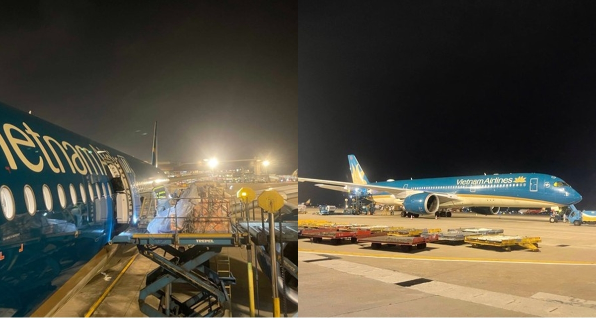 Chuyến bay đặc biệt của Vietnam Airlines xuất ph&aacute;t từ Nội B&agrave;i m&agrave; kh&ocirc;ng chở bất cứ h&agrave;nh kh&aacute;ch n&agrave;o