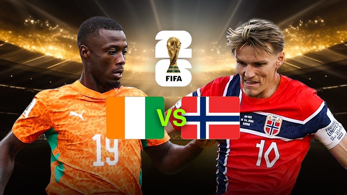 Trực tiếp b&oacute;ng đ&aacute; Bờ Biển Ng&agrave; vs Na Uy, 0h ng&agrave;y 1/7 - Link xem trực tiếp World Cup 2026 tr&ecirc;n VTV6 HD
