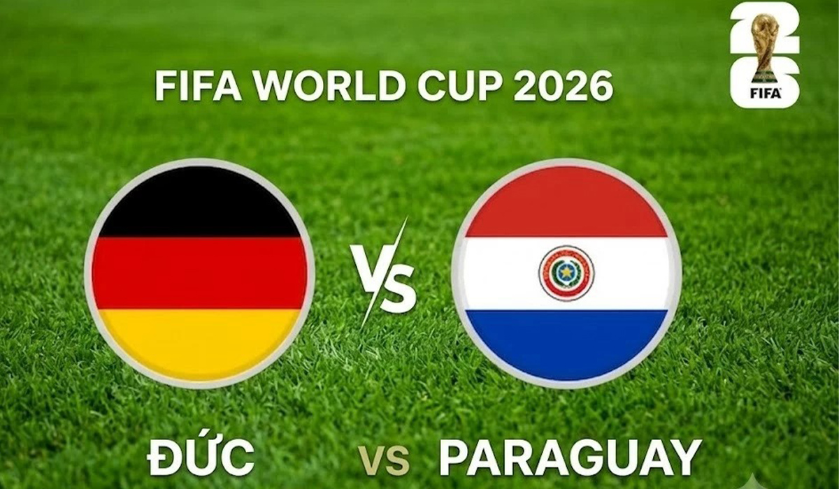 VTV3, VTV6 TRỰC TIẾP b&oacute;ng đ&aacute; Đức vs Paraguay h&ocirc;m nay 30/6 - Link xem trực tiếp World Cup 2026 mới nhất