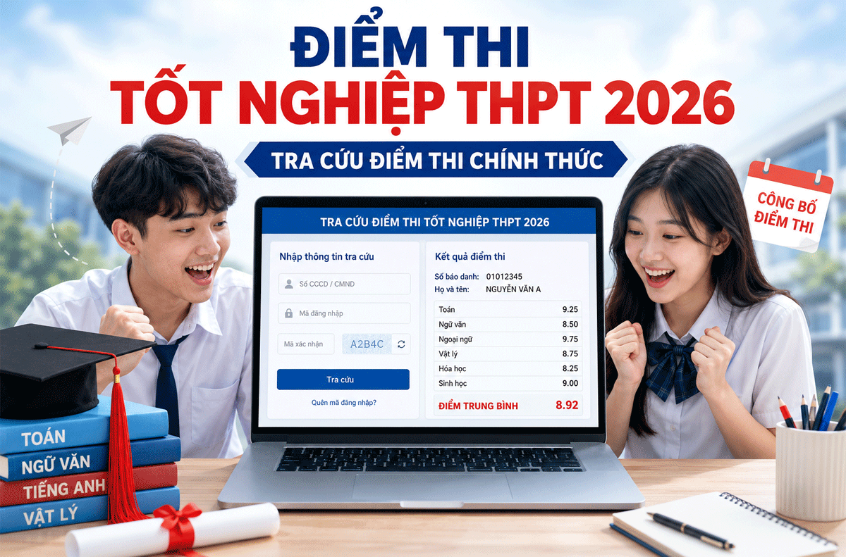 Tra cứu điểm thi tốt nghiệp THPT năm 2026 xong, th&iacute; sinh cần l&agrave;m 4 việc quan trọng để x&eacute;t tuyển đại học