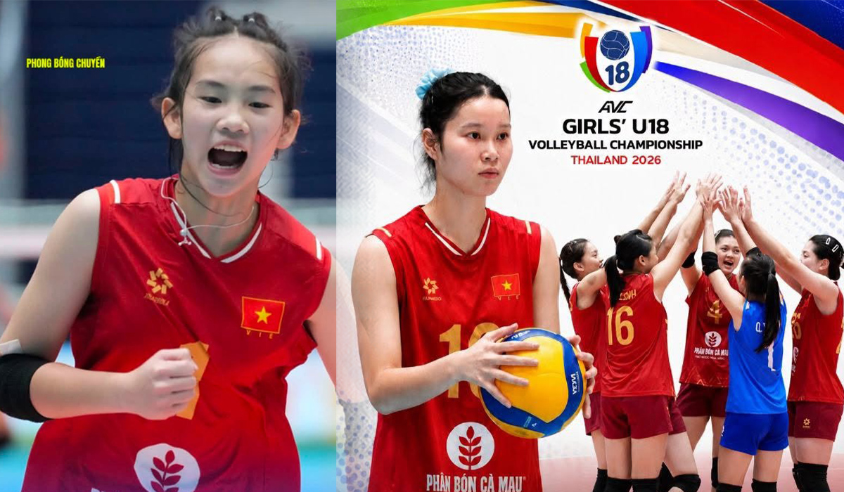 Lịch thi đấu b&oacute;ng chuyền nữ U18 Ch&acirc;u &Aacute; 2026 h&ocirc;m nay 1/7 - Link xem trực tiếp tuyển Việt Nam đấu Đ&agrave;i Loan