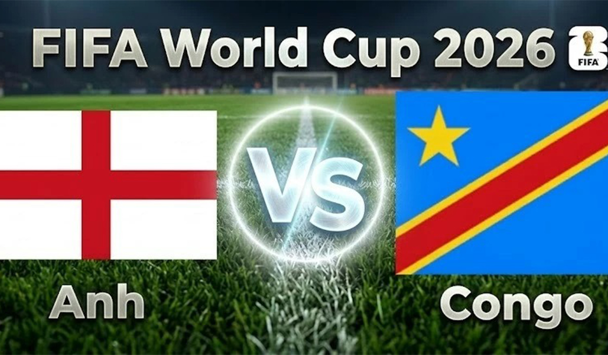 VTV3, VTV6 TRỰC TIẾP b&oacute;ng đ&aacute; Anh vs CHDC Congo h&ocirc;m nay 1/7 - Link xem trực tiếp World Cup 2026 mới nhất