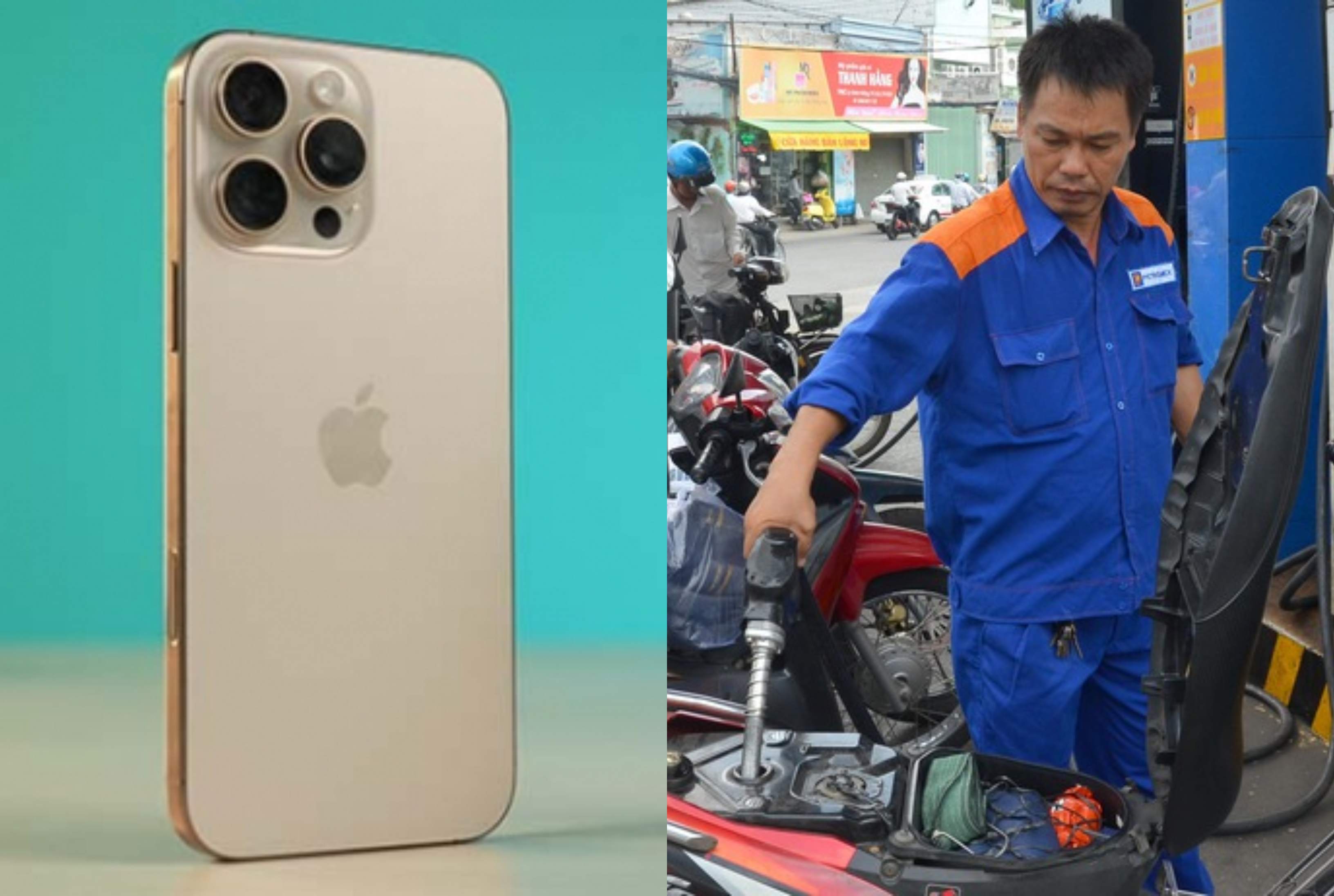 Gi&aacute; xăng dầu trưa nay 2/7: Dầu giảm sập s&agrave;n, xăng E5 RON92 bay gần 10.000 đồng/l&iacute;t từ đỉnh, iPhone 16 c&oacute; giảm?