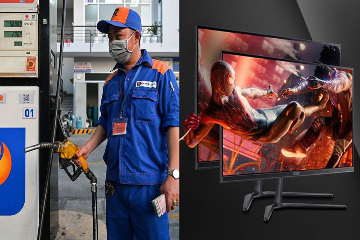 Bảng gi&aacute; xăng dầu ng&agrave;y 3/7: Dầu giảm phi&ecirc;n thứ 6 li&ecirc;n tiếp, m&agrave;n h&igrave;nh gaming Acer gi&aacute; chưa tới 4 triệu đồng