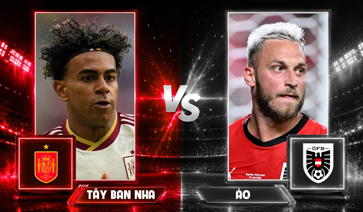 Dự đo&aacute;n kết quả, tỷ số T&acirc;y Ban Nha vs &Aacute;o - World Cup 2026: Si&ecirc;u m&aacute;y t&iacute;nh nhận định b&oacute;ng đ&aacute; h&ocirc;m nay 2/7
