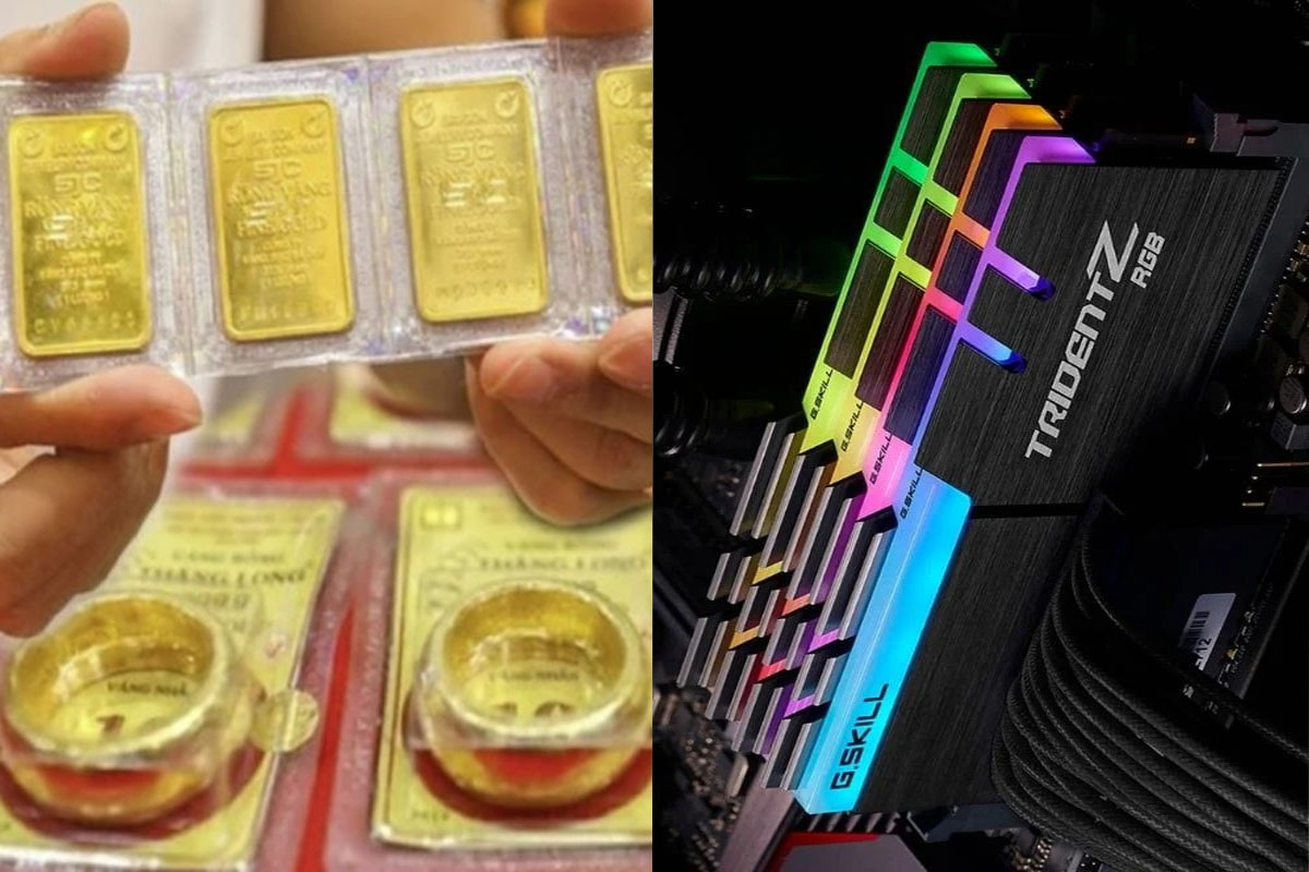 Gi&aacute; v&agrave;ng ng&agrave;y 2/7 bật tăng 2 triệu đồng/lượng, RAM ch&iacute;nh h&atilde;ng c&aacute;c loại gi&aacute; c&oacute; rẻ?