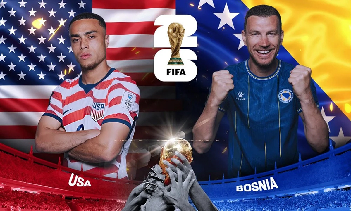Xem trực tiếp b&oacute;ng đ&aacute; Mỹ vs Bosnia ở đ&acirc;u, k&ecirc;nh n&agrave;o? Link xem trực tiếp World Cup 2026 tr&ecirc;n VTV3 HD