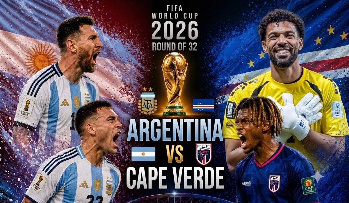 VTV trực tiếp b&oacute;ng đ&aacute; Argentina vs Cape Verde - Link xem trực tiếp World Cup 2026 h&ocirc;m nay 4/7 tr&ecirc;n VTV3