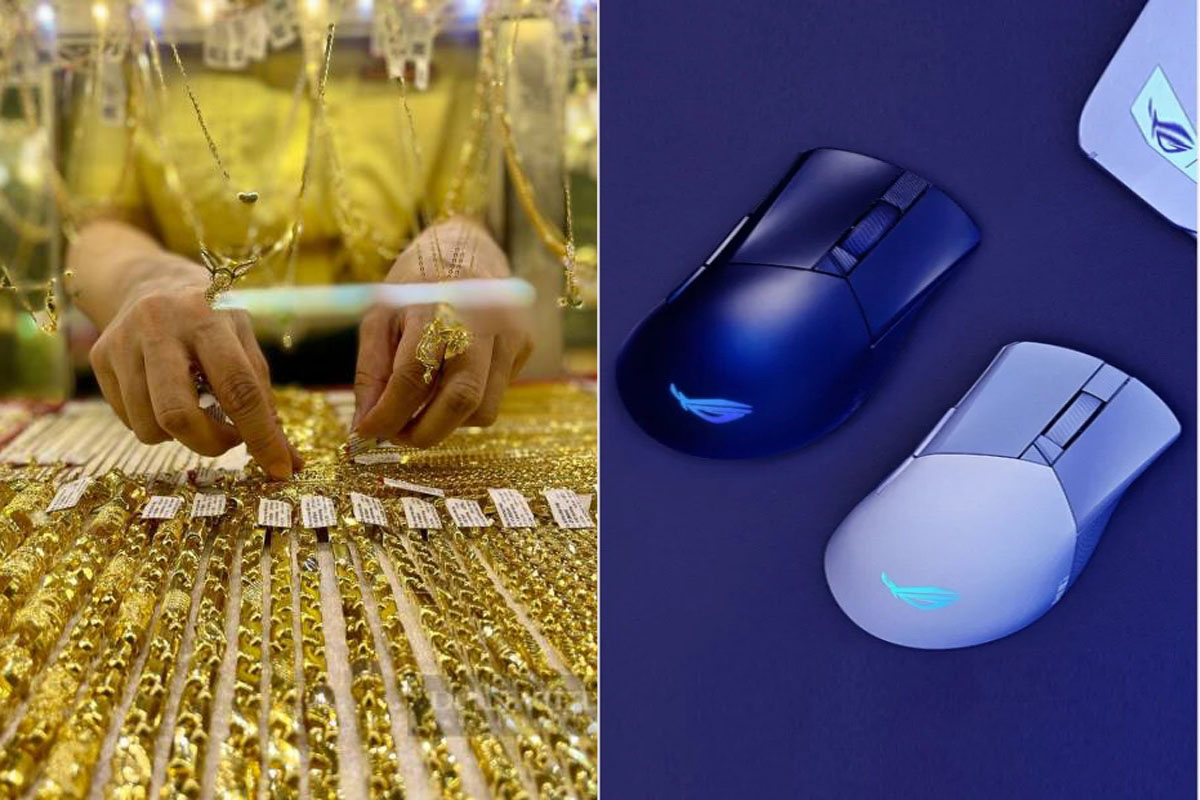 Bảng gi&aacute; v&agrave;ng ng&agrave;y 3/7: Tăng 5 triệu đồng/lượng sau hai ng&agrave;y, chuột gaming ASUS gi&aacute; giảm kịch s&agrave;n