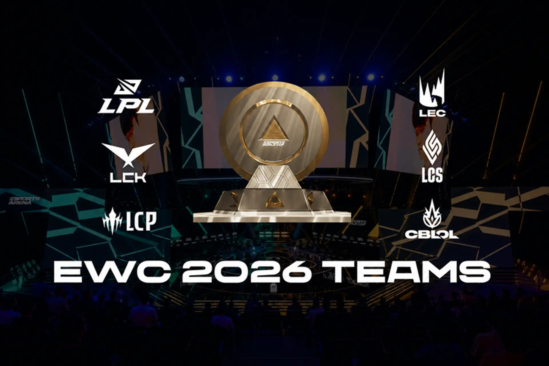 Lộ diện bảng đấu EWC 2026 bộ m&ocirc;n LMHT: Hai đại diện Việt Nam đụng độ \'đối cứng\'