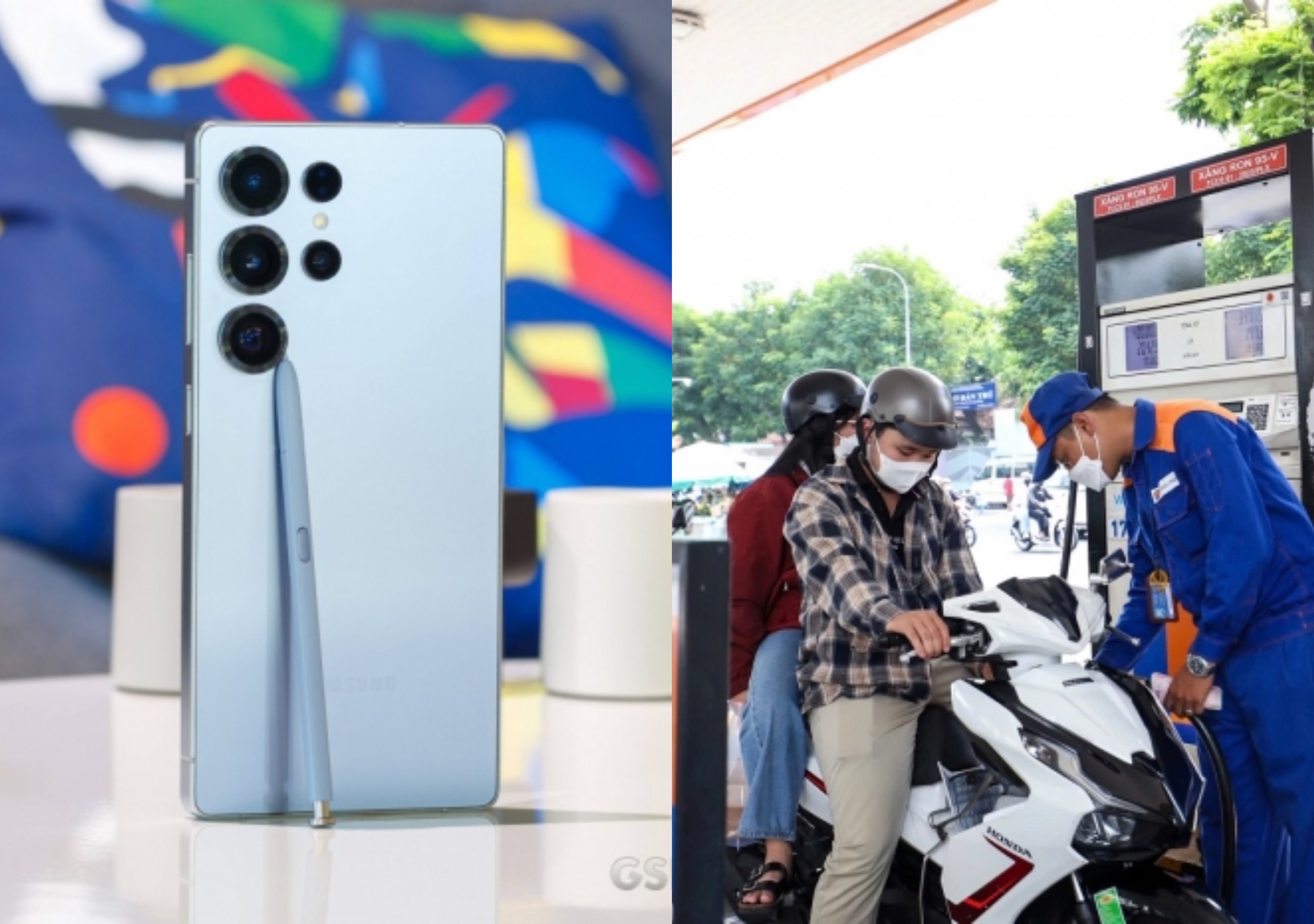 Bảng gi&aacute; xăng dầu h&ocirc;m nay 4/7: Đồng loạt lao dốc, xăng E10 RON95 rẻ b&egrave;o, gi&aacute; Galaxy S25 Ultra ra sao 