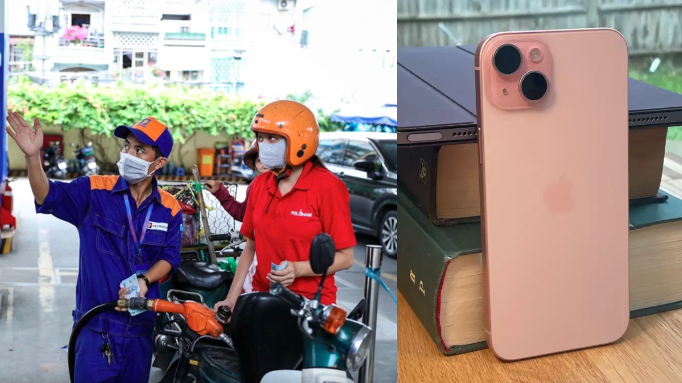 Gi&aacute; xăng dầu h&ocirc;m nay 4/7: Xăng E10 bay m&agrave;u hơn 11.000 đồng/l&iacute;t từ đỉnh, gi&aacute; iPhone 15 Plus rẻ như cho