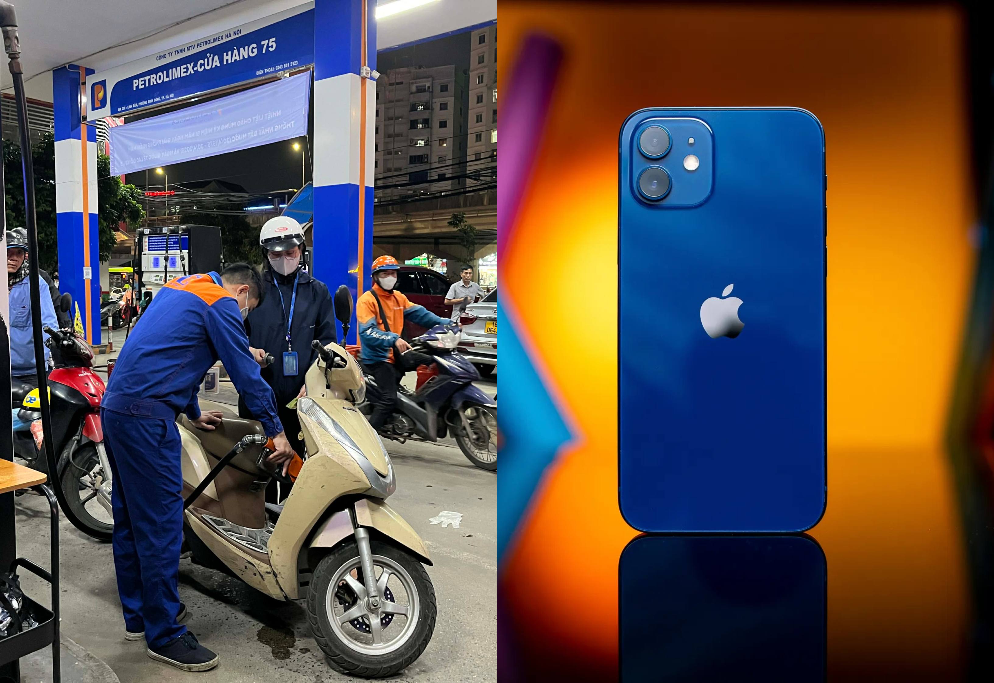 Cập nhật gi&aacute; xăng dầu tối 3/7: Xăng E10 RON95 đi l&ugrave;i hơn 11.000 đồng từ đỉnh, iPhone 12 vua OLED gi&aacute; rẻ