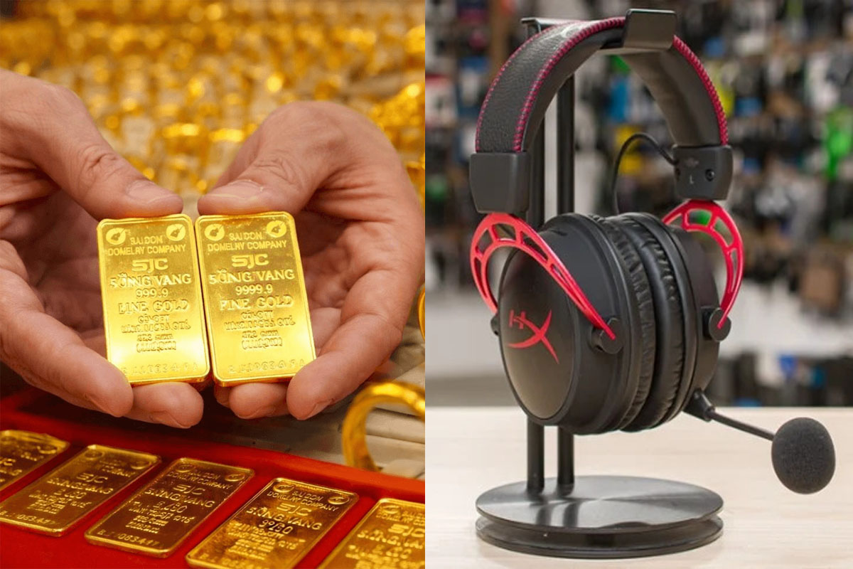 Gi&aacute; v&agrave;ng SJC, v&agrave;ng nhẫn ng&agrave;y 3/7 tăng dựng đứng, tai nghe gaming HyperX rẻ kỷ lục