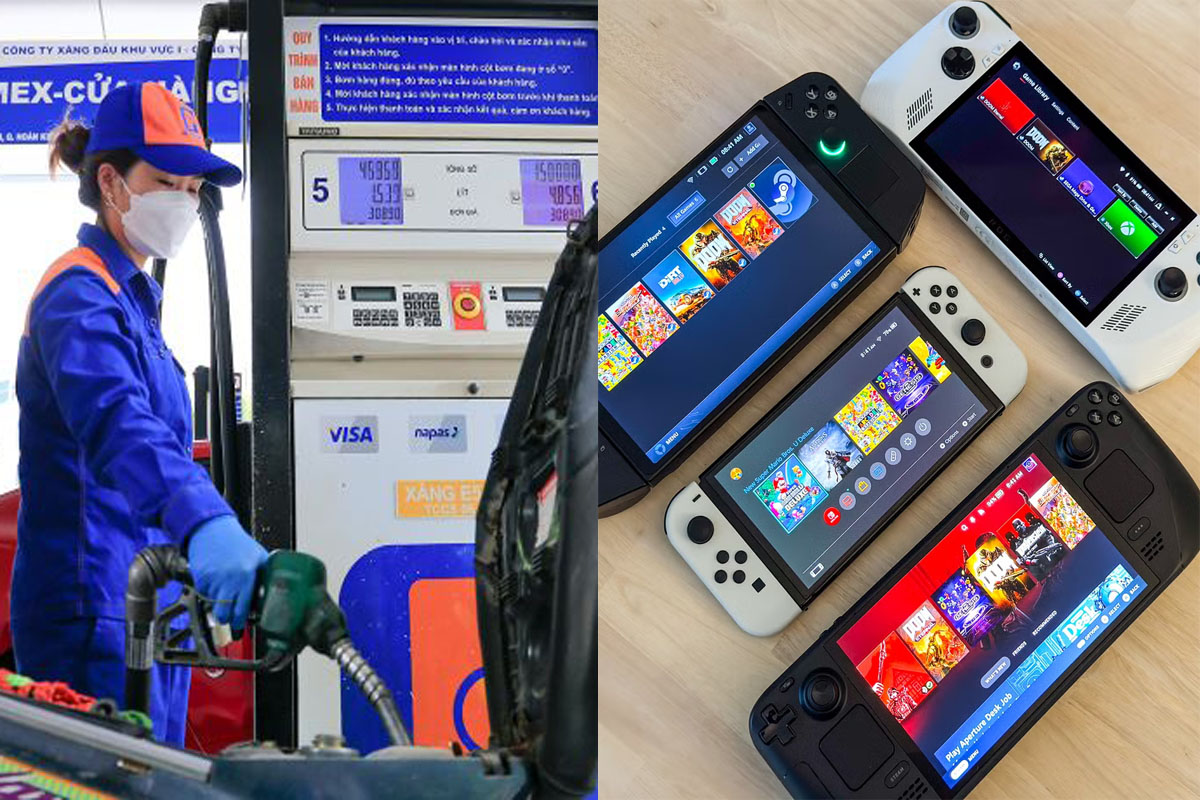 Gi&aacute; xăng dầu ng&agrave;y 3/7: Dầu diesel \'chạm đ&aacute;y\' mới, xăng vẫn rẻ, m&aacute;y chơi game cầm tay c&aacute;c loại gi&aacute; ra sao?