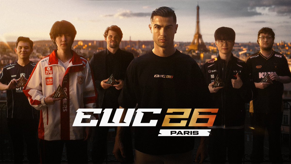 Vừa tỏa s&aacute;ng tại World Cup gi&uacute;p Bồ Đ&agrave;o Nha đi tiếp, Ronaldo tiếp tục xuất hiện trong trailer quảng b&aacute; EWC 2026