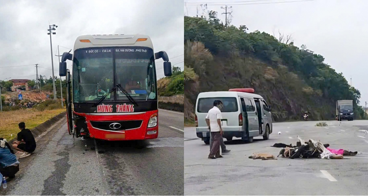 T&igrave;m thấy nhiều m&oacute;n đồ khả nghi vụ 2 người v&agrave; 7 con ch&oacute; tử vong sau va chạm với xe kh&aacute;ch ở H&agrave; Tĩnh