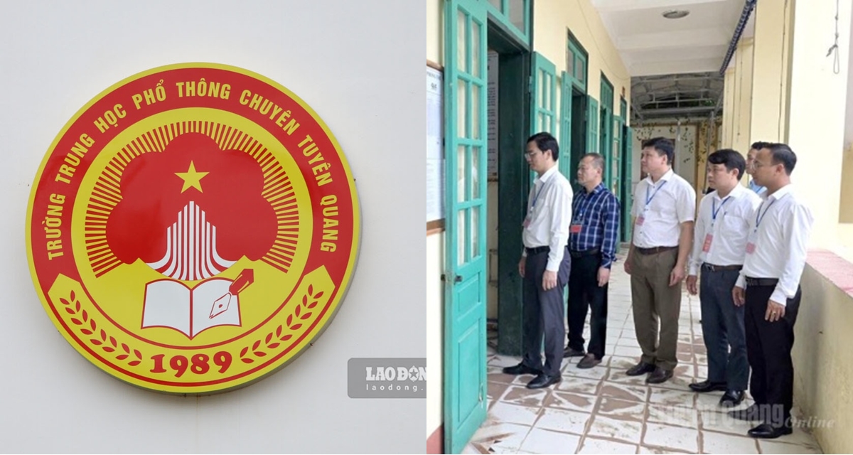 C&ocirc;ng an th&ocirc;ng tin vụ điểm to&aacute;n tốt nghiệp THPT ở trường THPT Chuy&ecirc;n Tuy&ecirc;n Quang cao bất thường