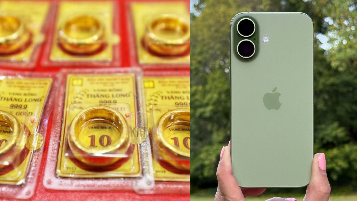 Gi&aacute; v&agrave;ng h&ocirc;m nay 5/7: Gi&aacute; v&agrave;ng SJC, v&agrave;ng nhẫn neo đỉnh chờ tuần mới, gi&aacute; iPhone 17 giảm s&acirc;u