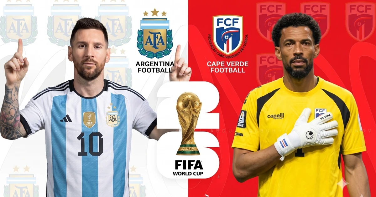 Link xem TRỰC TIẾP b&oacute;ng đ&aacute; Argentina vs Cape Verde 05h00 ng&agrave;y 4/7 - VTV3, VTV6 trực tiếp World Cup 2026 mới nhất