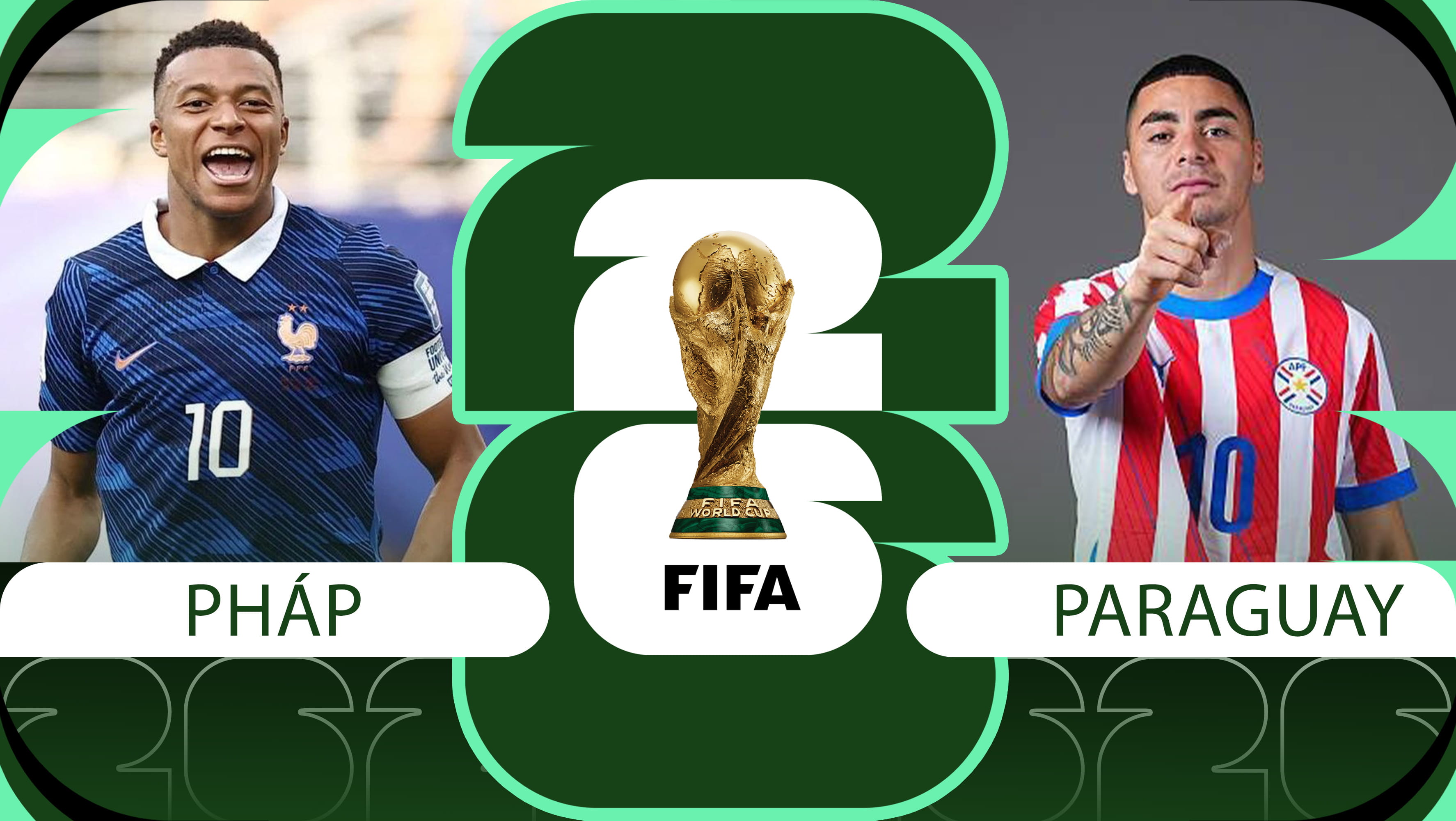Nhận định b&oacute;ng đ&aacute;, dự đo&aacute;n tỷ số Ph&aacute;p vs Paraguay 4h ng&agrave;y 5/7- World Cup 2026: Kylian Mbapp&eacute; đối đầu Miguel Almiron