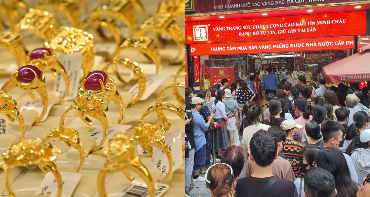 Bảng gi&aacute; v&agrave;ng h&ocirc;m nay 5/7: V&agrave;ng SJC nhẫn trơn 9999 \'thắng lớn\', 1 thương hiệu b&aacute;n rẻ nhất thị trường