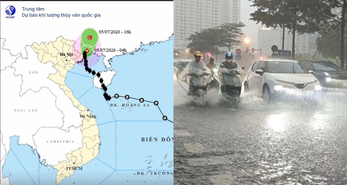 Tin b&atilde;o mới nhất: B&atilde;o số 1 diễn biến bất ngờ, nhiều nơi gi&oacute; giật cấp 12 v&agrave; hứng chịu mưa d&ocirc;ng lớn