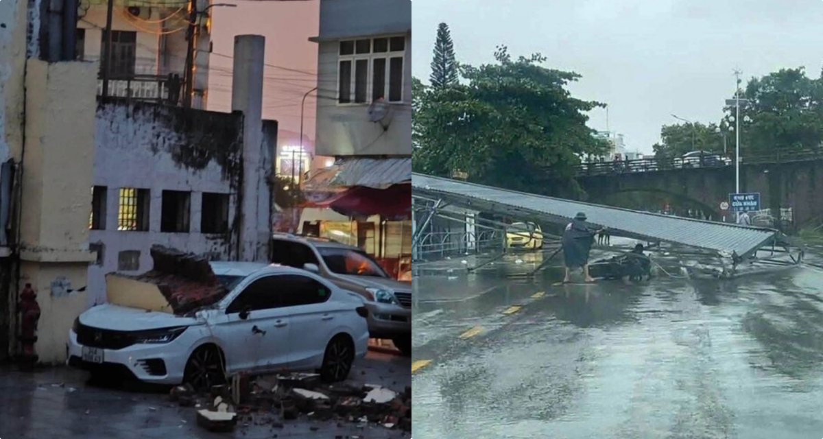 Tin b&atilde;o mới nhất: B&atilde;o số 1 g&acirc;y thiệt hại h&agrave;ng loạt, 8 tỉnh th&agrave;nh nhận cảnh b&aacute;o lũ khẩn cấp