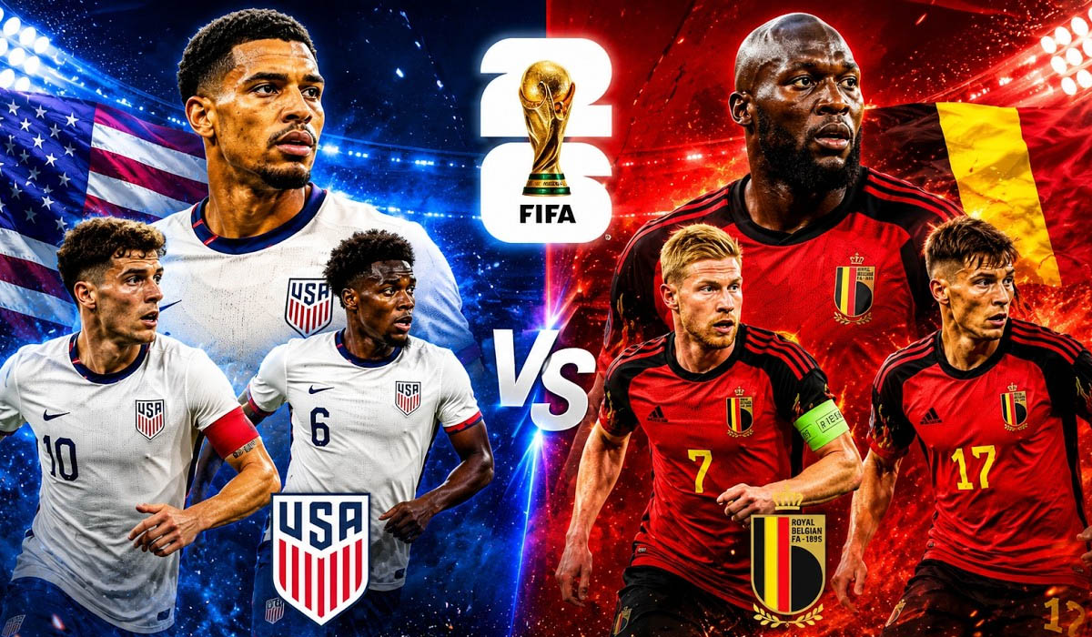 Dự đo&aacute;n tỷ số Mỹ đấu với Bỉ 7h00 ng&agrave;y 7/7 - Nhận định b&oacute;ng đ&aacute; World Cup 2026 h&ocirc;m nay