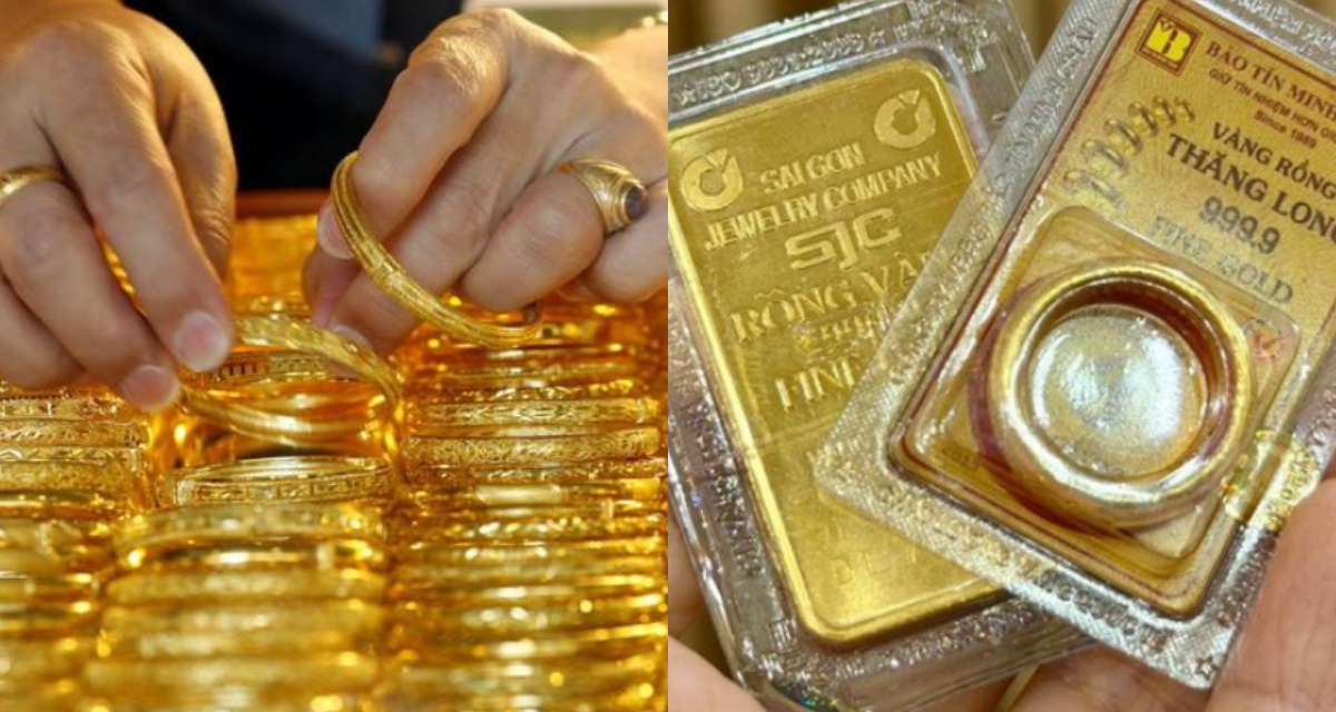 Gi&aacute; v&agrave;ng h&ocirc;m nay chiều 6/7: V&agrave;ng trong nước tăng rồi lại giảm \'đột biến\', gi&aacute; cả \'giằng co\' quyết liệt