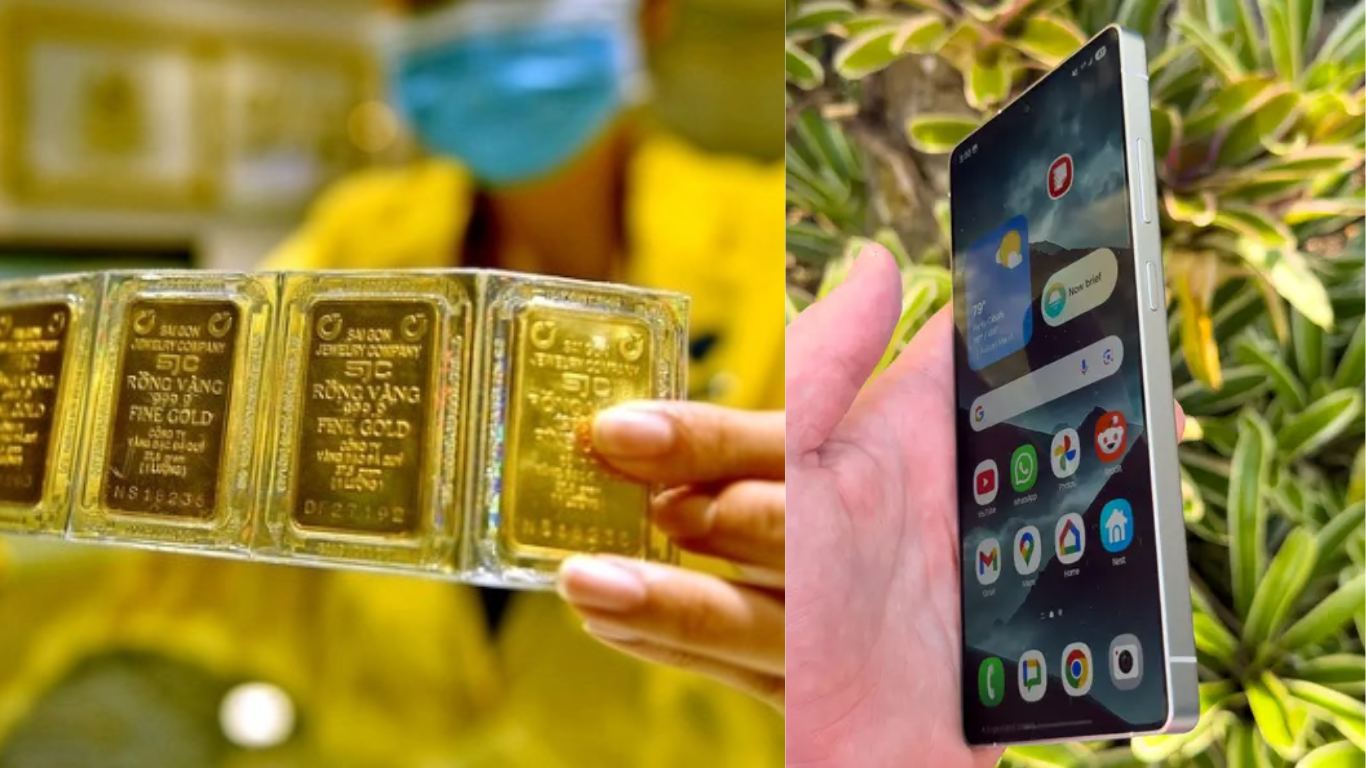 Gi&aacute; v&agrave;ng h&ocirc;m nay chiều 6/7: Giảm nhẹ từ mốc đỉnh, người mua n&ecirc;n thận trọng, gi&aacute; Samsung S25 Ultra c&oacute; đắt?