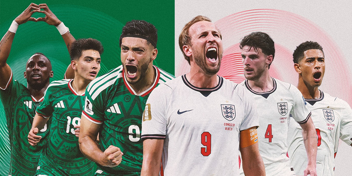 Nhận định b&oacute;ng đ&aacute; Mexico vs Anh - World Cup 2026: Harry Kane tiếp tục tỏa s&aacute;ng?