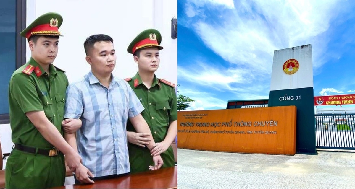Trước khi gi&aacute;o vi&ecirc;n bị tạm giữ khẩn cấp, hiệu trưởng trường THPT Chuy&ecirc;n Tuy&ecirc;n Quang từng tuy&ecirc;n bố rất tự tin