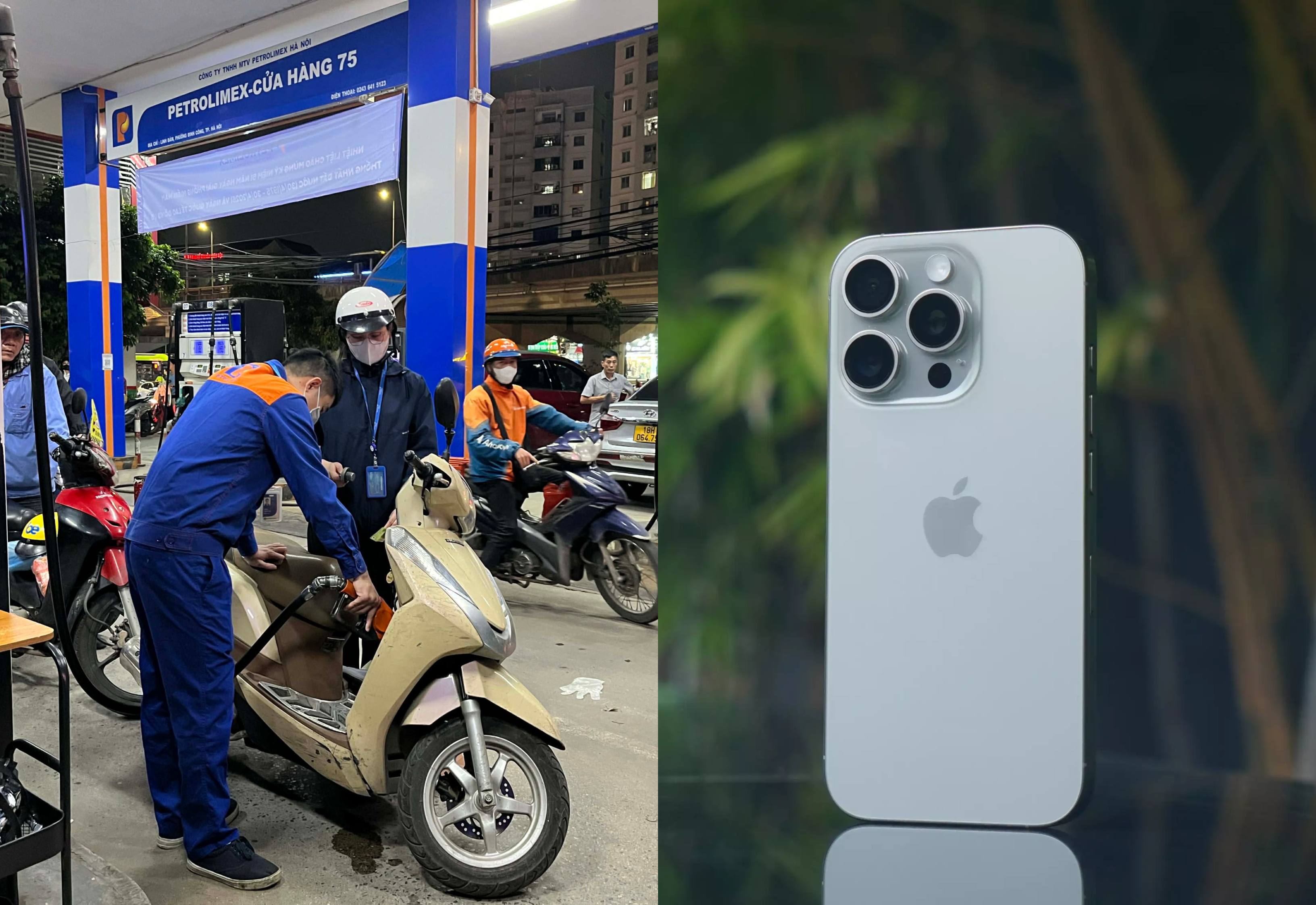 Bảng gi&aacute; xăng dầu h&ocirc;m nay chiều 7/7: Dầu th&ocirc; tăng &iacute;t, xăng E5, E10 vẫn trong v&ugrave;ng rẻ, iPhone 16 Pro giảm s&acirc;u