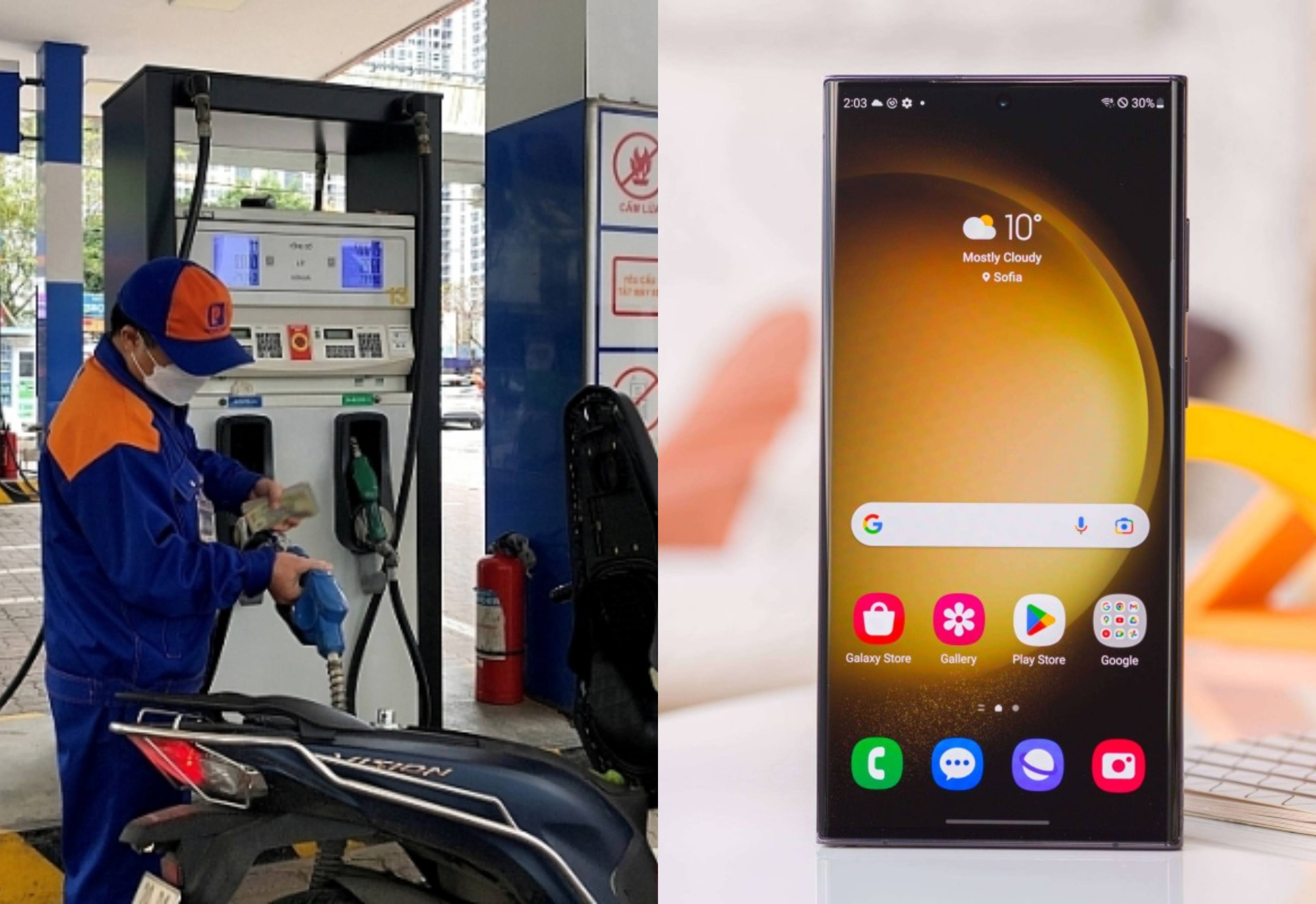 Gi&aacute; xăng dầu h&ocirc;m nay 8/7: Dầu diesel rẻ b&egrave;o, xăng E10 RON95 rẻ hơn đỉnh 11.000 đồng, Galaxy S23 Ultra c&oacute; rẻ?
